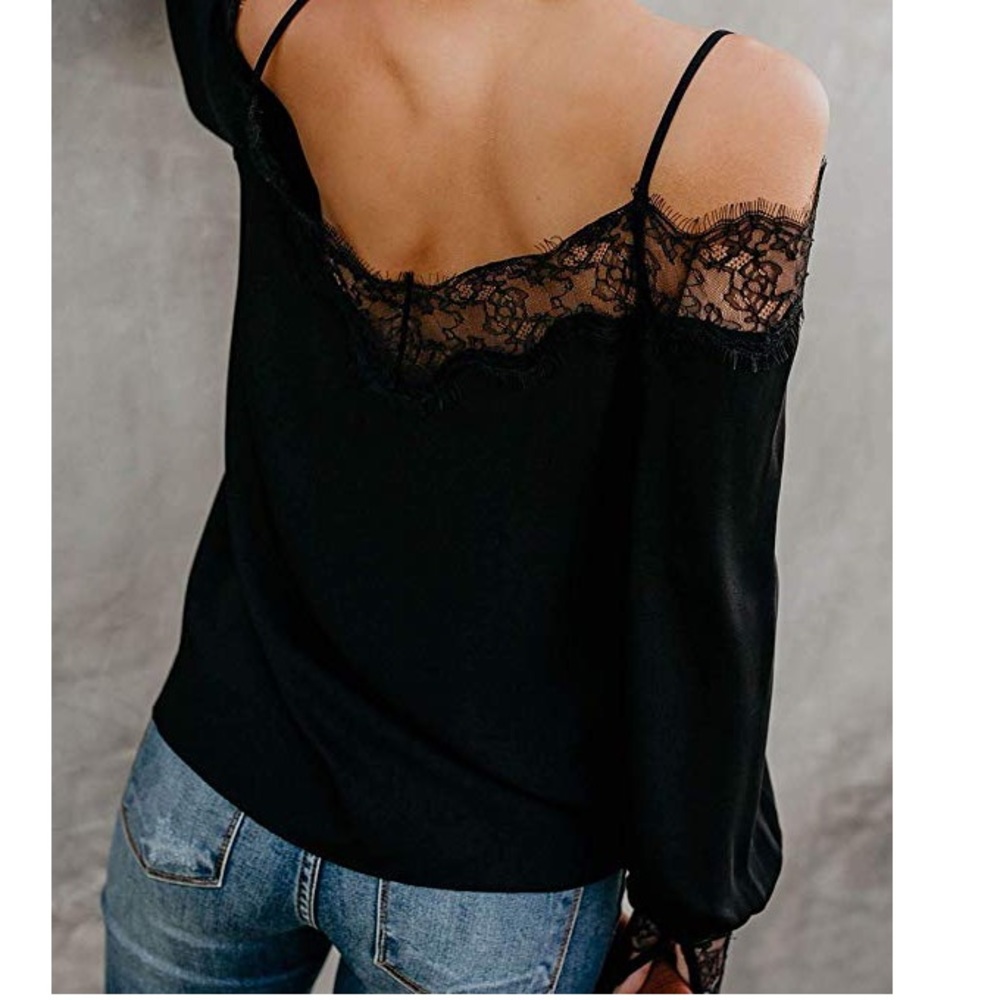 woman loose top blouse - Picture 3 of 5